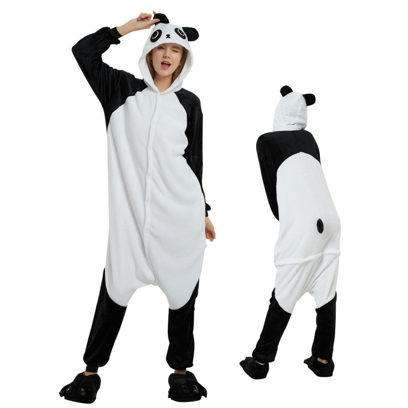 Panda Onesie for Adult Kigurumi Animal Pajamas Costumes