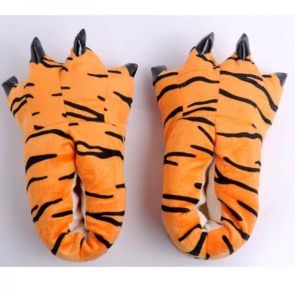 Tiger Pattern Unisex Plush Paw Claw 