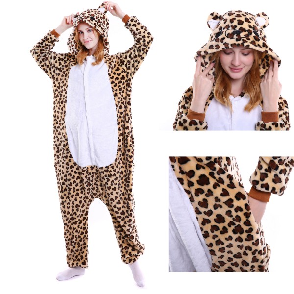 Leopard Bear Onesie, Leopard Bear Pajamas For Adult Buy Now
