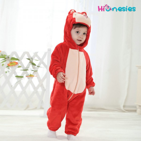 Ali Fox Onesie for Baby & Toddler Animal Kigurumi Pajama Halloween Costumes