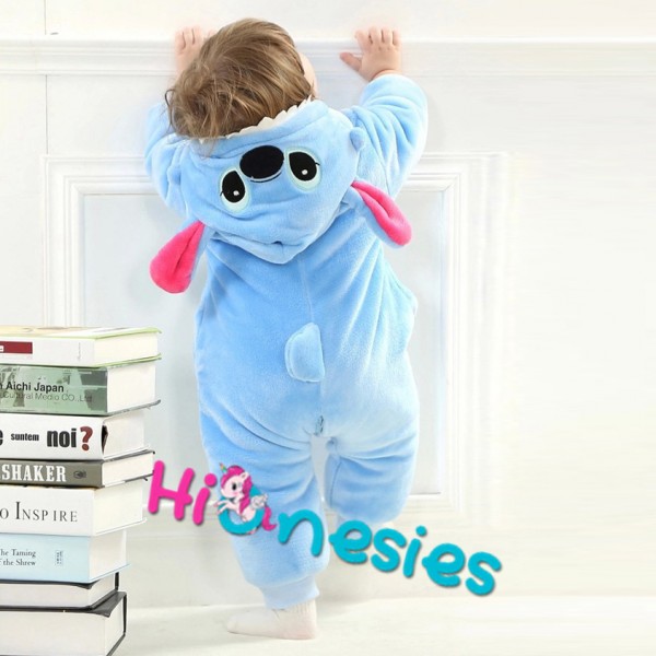 Disney Lilo & Stitch Costume Sleepwear Pajamas Plush PJs Kids