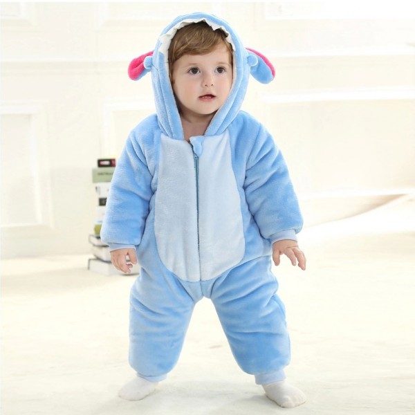Newborn Stitch Baby Pajamas, Animal Pajamas Baby Costume